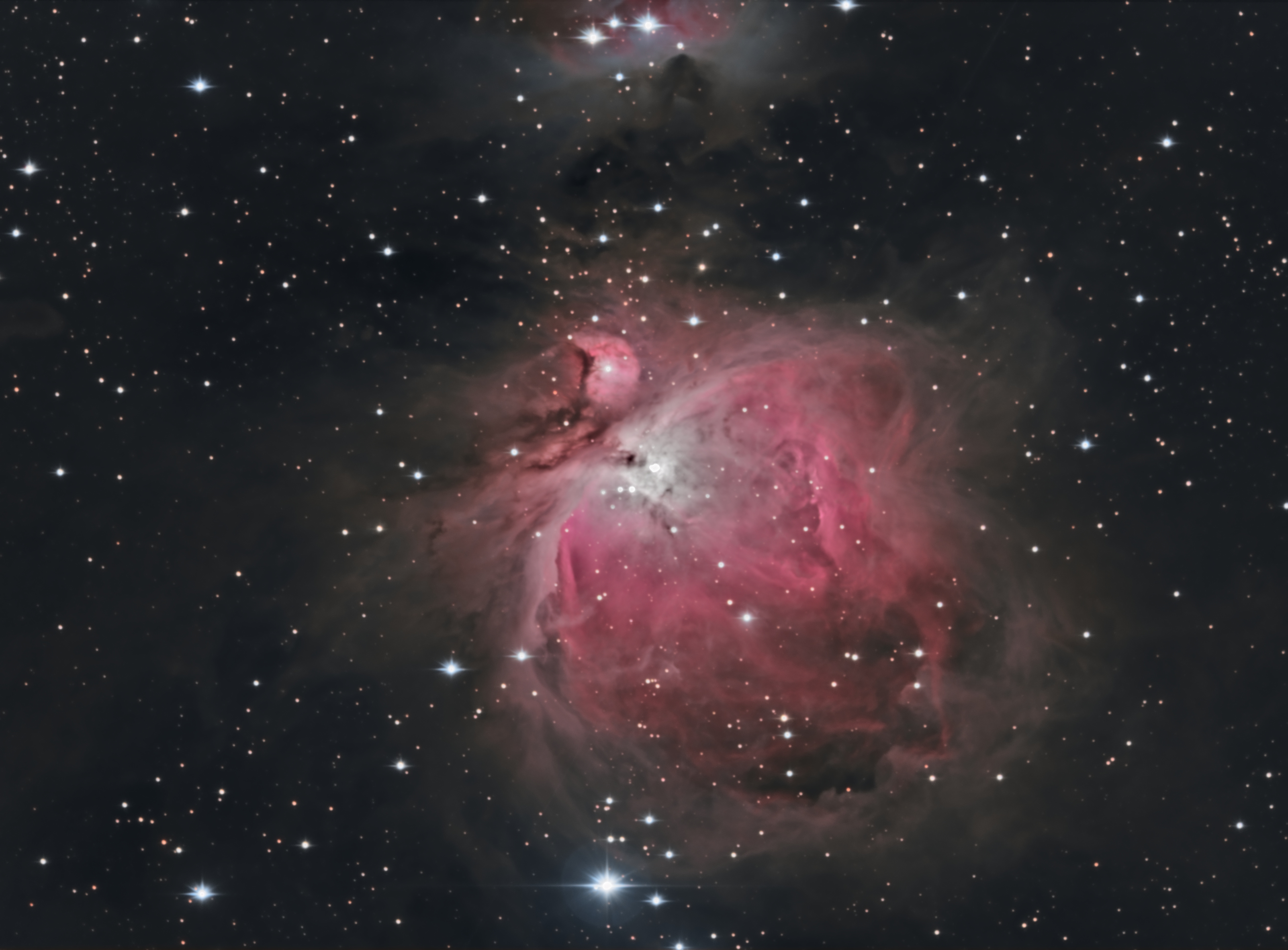 Image Of Orion Nebula Obtained B